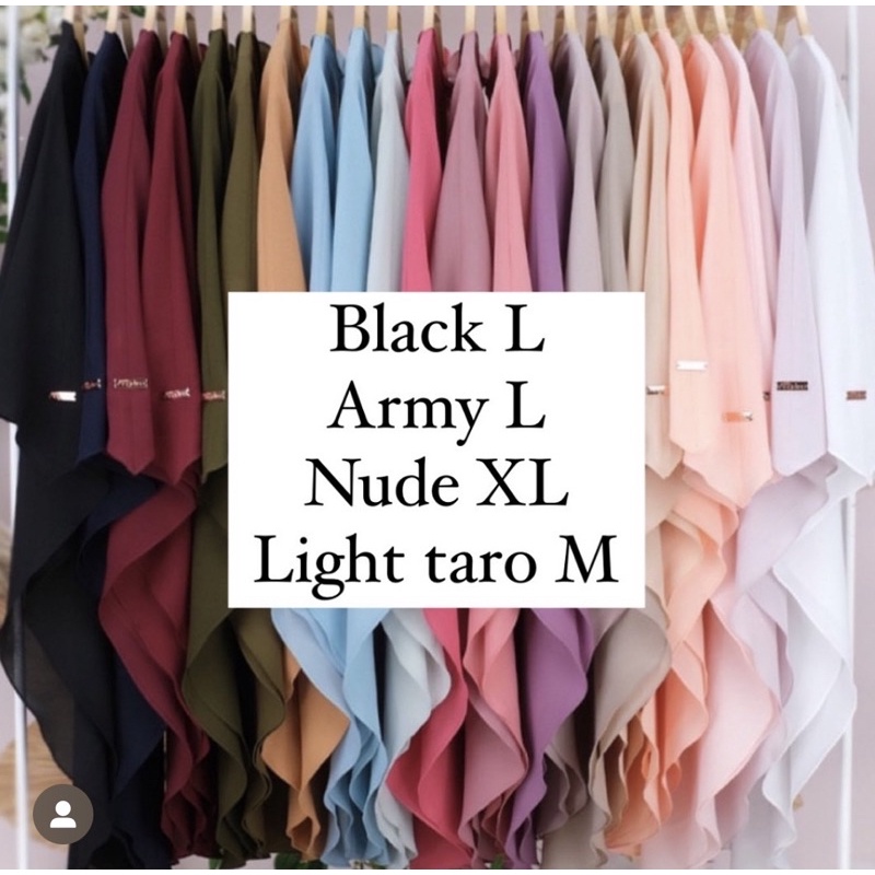 CLAMIRA ATELIER ANGELINA Clamira black by atelier angelina daily Khimar Atelier Angelina