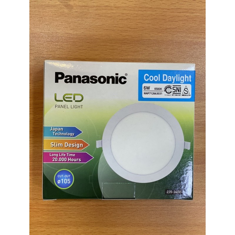 Downlight panel led inbow 6w 6 watt panasonic led ceiling plafon 6 watt panasonic