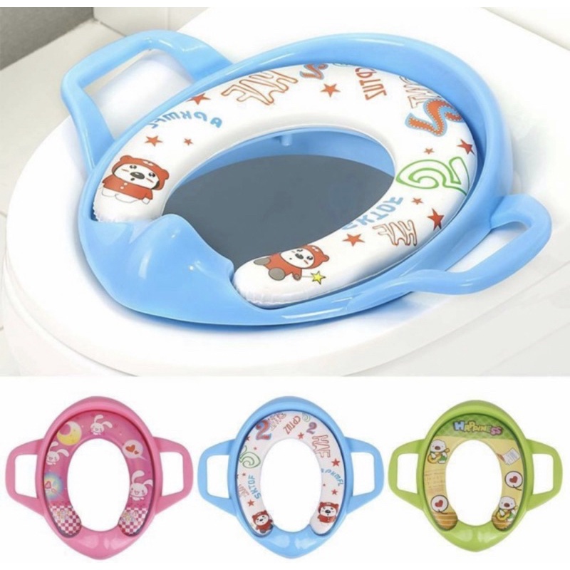 Potty Seat with Handle / Ring Closet /Alas dudukan toilet ada pegangan