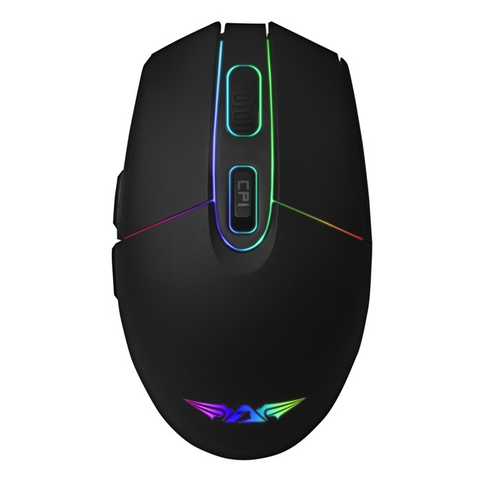 Mouse Gaming Armaggeddon Raven-III (4800 CPI) RGB Free Mousematt - No Name, MOUSE ONLY