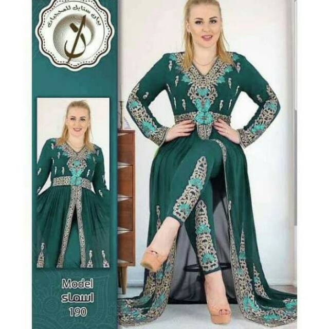 BAJU INDIA MIS EISHA SINGH BAJU MUSLIM PESTA MEWAH SET PAR AT