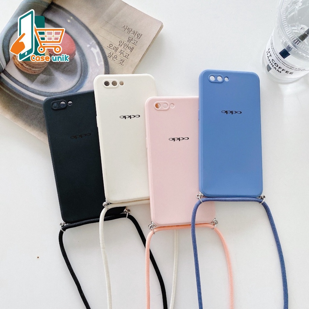 SOFTCASE SLINGCASE ORIGINAL SILIKON PELINDUNG KAMERA OPPO RENO 2 2F 2Z 3 A91 CS3177