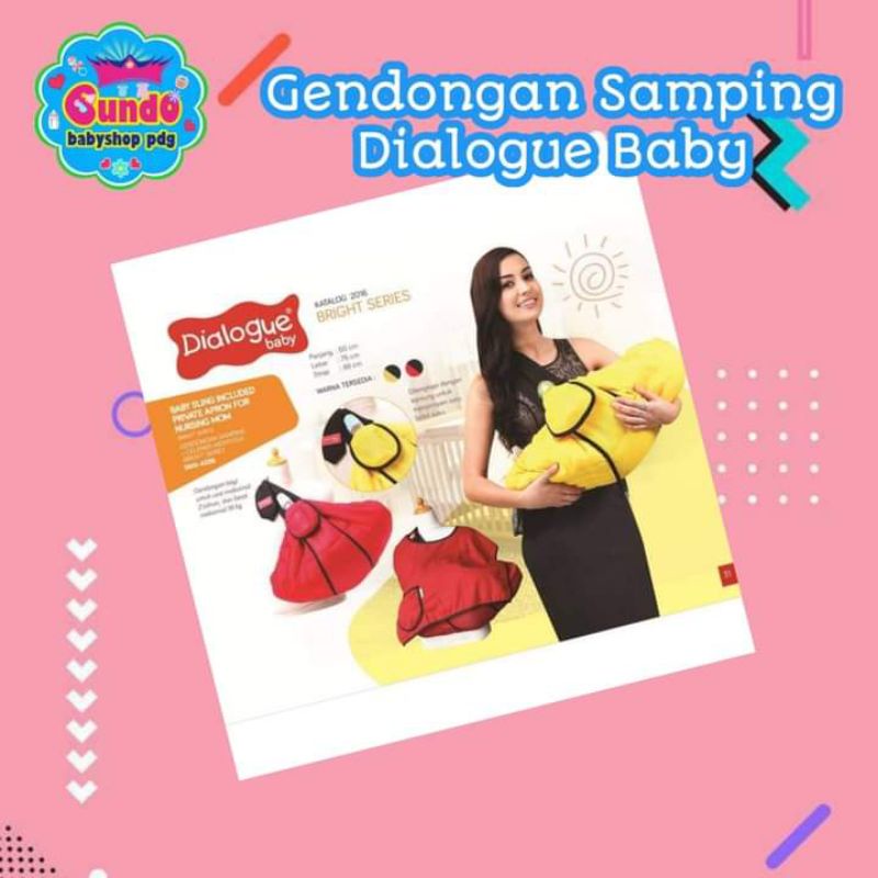 GENDONGAN Bayi SAMPING DIALOGUE BABY