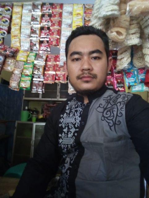 Kemeja Batik Pria Lengan Panjang Casual Katun Size M L Xl Xxl