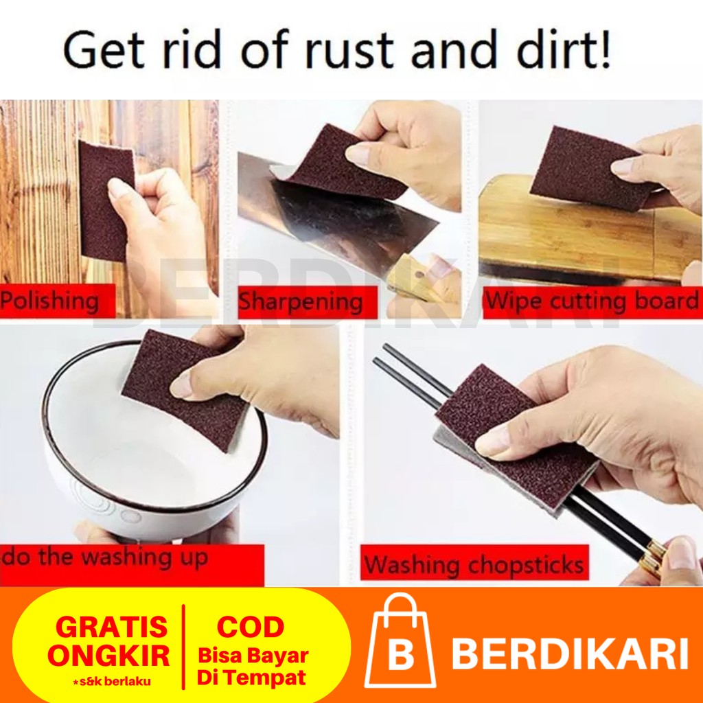 Spon Pembersih Kerak Wajan Panci