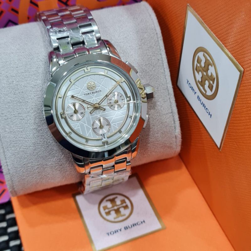 Jam Tangan Wanita Tory Burch TB1034 Original Set Box