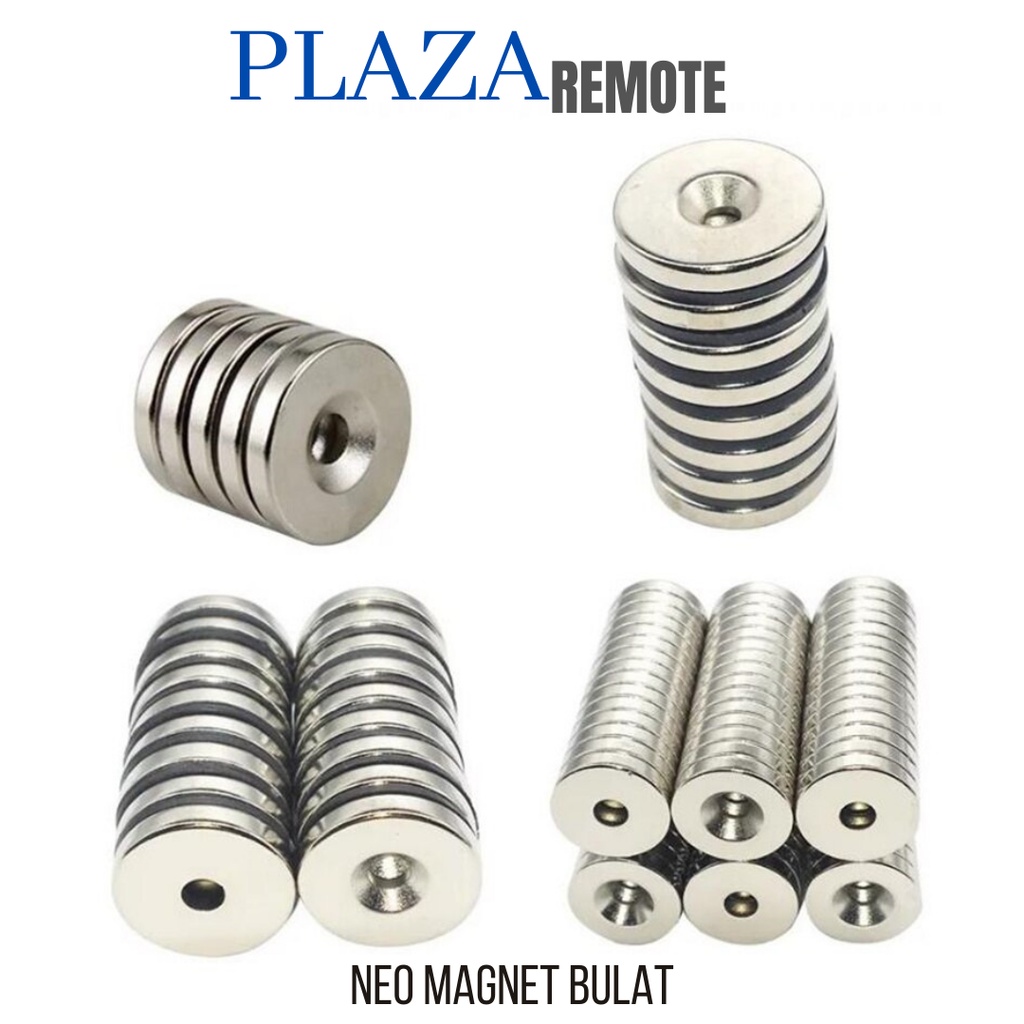 MAGNET NEODYMIUM NdFeB 15 MM X 2 MM BULAT KOIN NEO