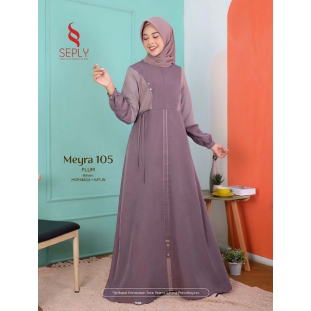 GAMIS SEPLY MEYRA 105 BLACK DARK GREY PLUM