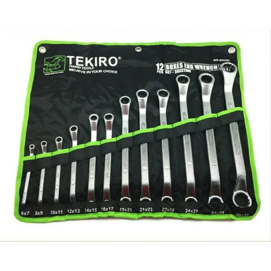 TEKIRO KUNCI RING SET 12 PC (6 - 32 MM)
