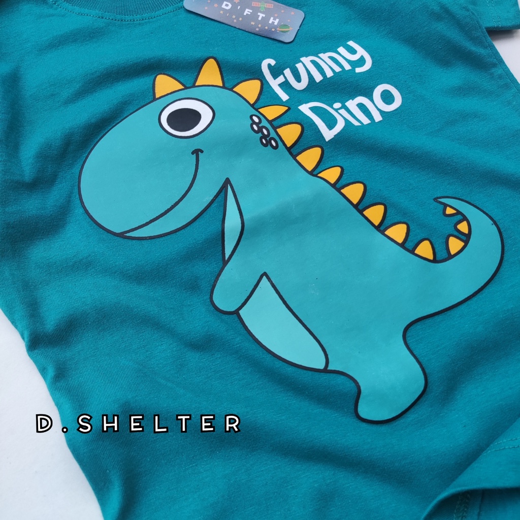 KAOS ANAK D'FTH TOSCA T-REX / KAOS ANAK DINO T-REX / KAOS ANAK LAKI LAKI / KAOS ANAK PEREMPUAN