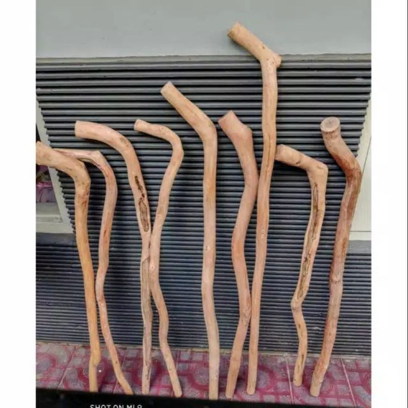 Tongkat Kayu Stigi Asli Tongkat Alat Bantu Jalan