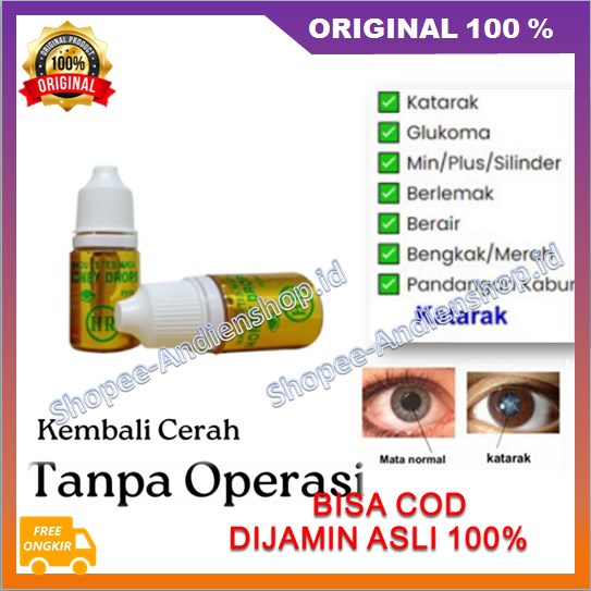 Noni Eye Gurah Herbal Tetes Mata Atasi Mata Minus Katarak Silinder Honey Noni Eye ASLI BPOM
