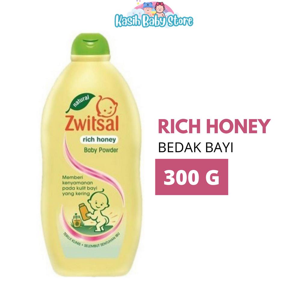 Bedak Bayi Padat Tabur Zwitsal Rich Honey Baby Powder 300g