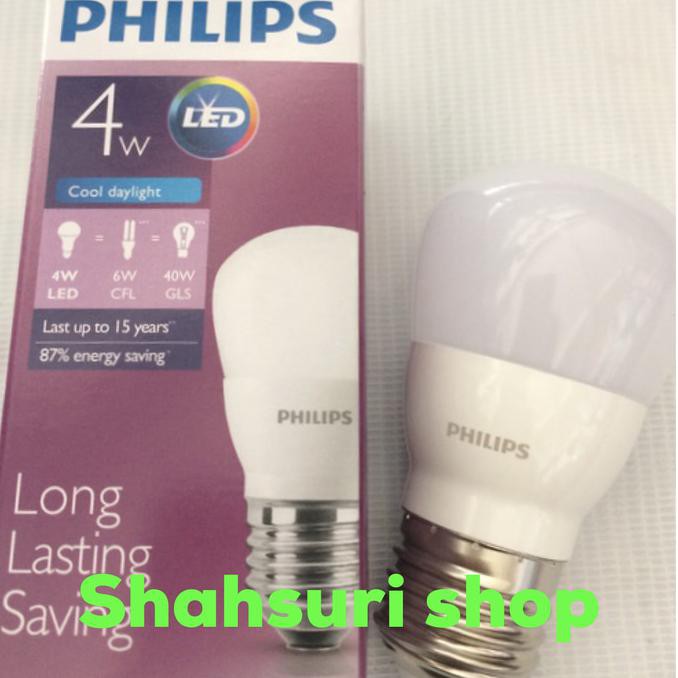 LAMPU PHILIPS LED 4 WATT/ LAMPU LED/ PHILIPS LED 4W