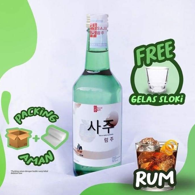 

Soju halal non alkohol 350ml