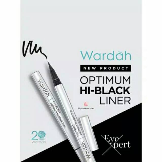 Wardah optimum Hi-Black liner eyeliner