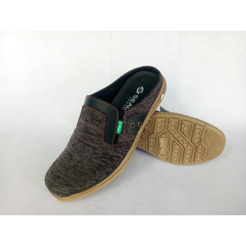 Sandal slop pria terbaru sendal selop sandal sepatu casual kasual cowok branded keren