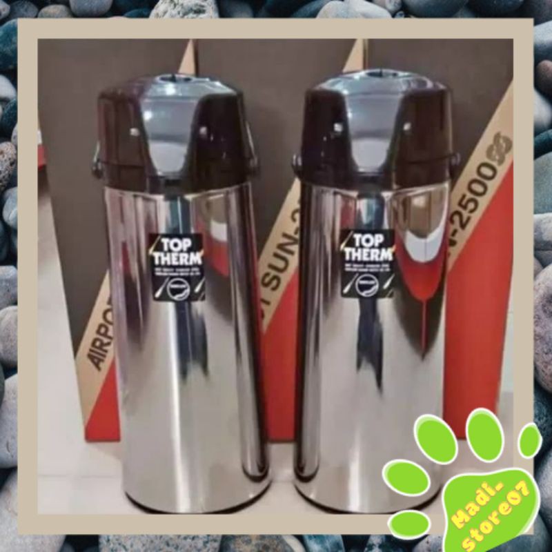 Termos Air Panas Stainless Steel 2,5 Liter / Sunflask Termos Air Panas