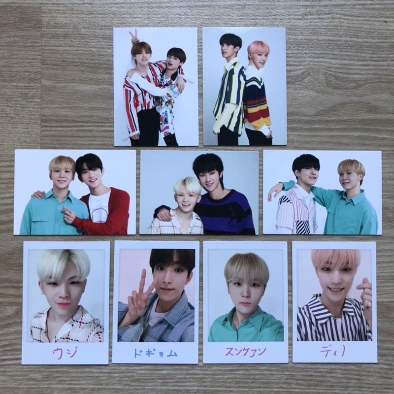 OFFICIAL TRADING CARD SEVENTEEN IDEAL CUT JAPAN (TC IC OTP SCOUPS-JUN, SEUNGKWAN-JOSHUA, WOOZI-THE8,
