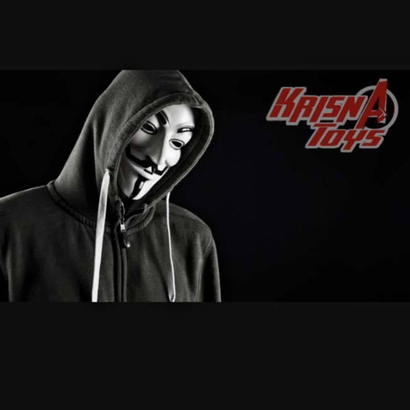 Topeng Hacker/Topeng Anonymous_mainan anak topeng Heker_vendetta