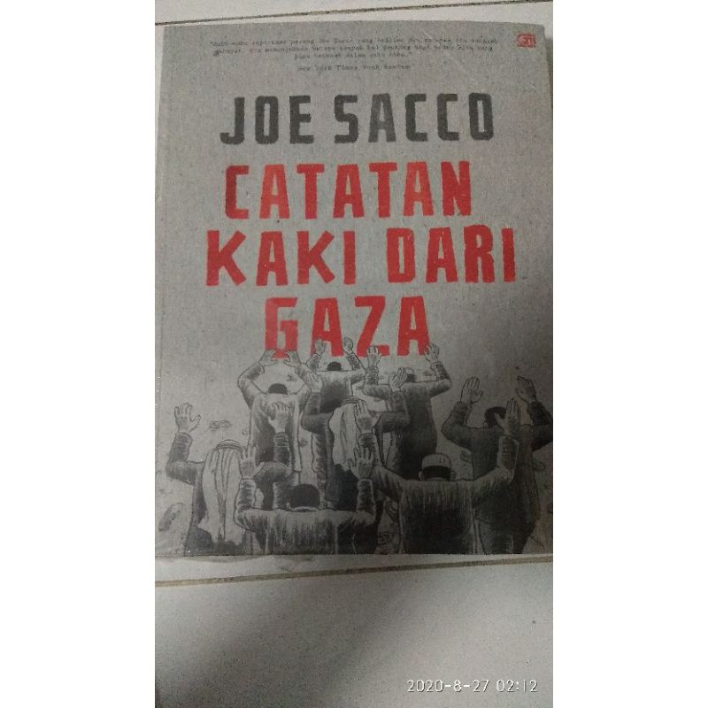 CATATAN KAKI DARI GAZA JOE SACCO