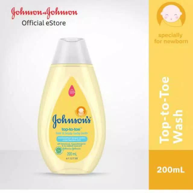 JOHNSON BATH TOP TO TOE 200ml/ 100ml/ 500ml pump