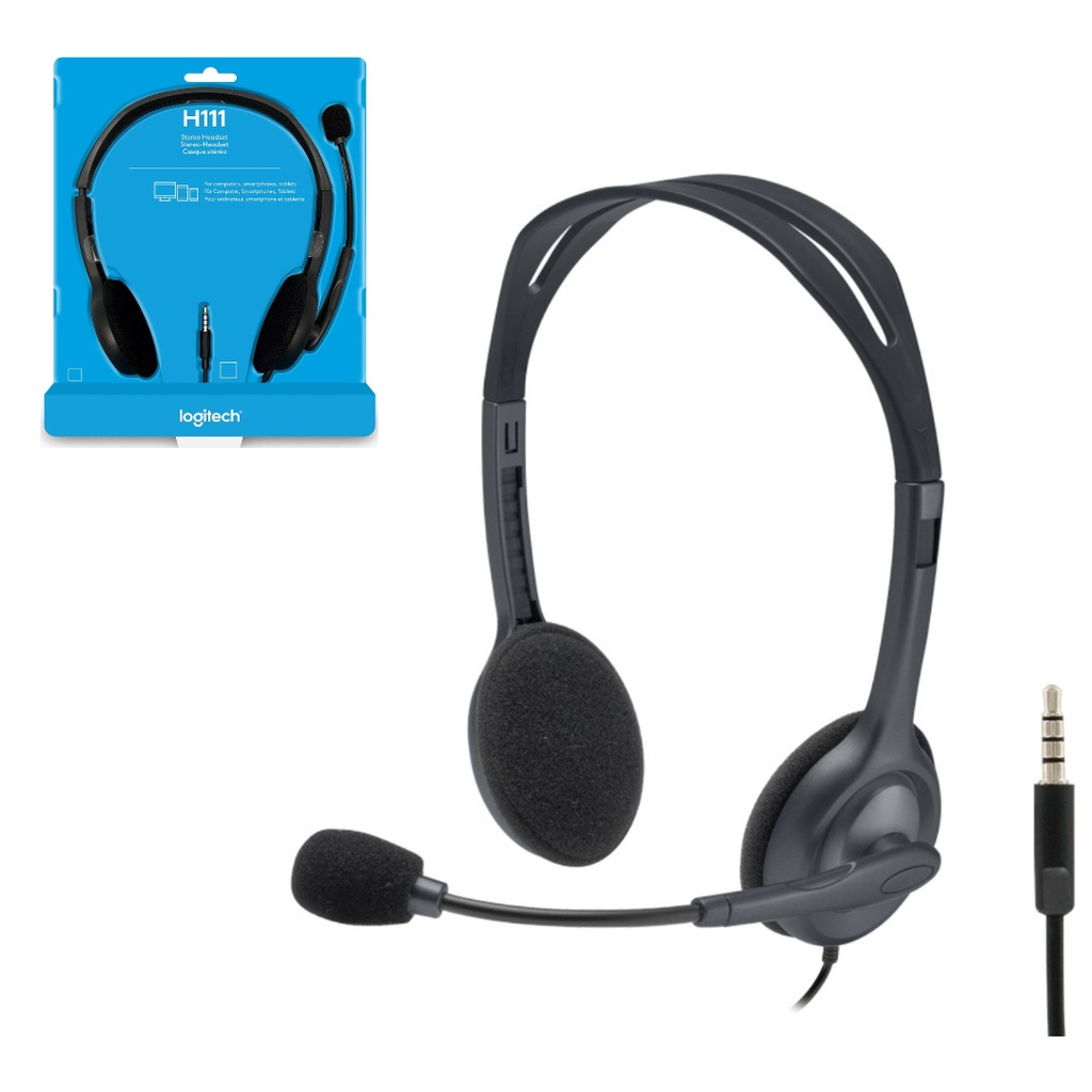 Trend-Headset Logitech H111 Stereo with Mic