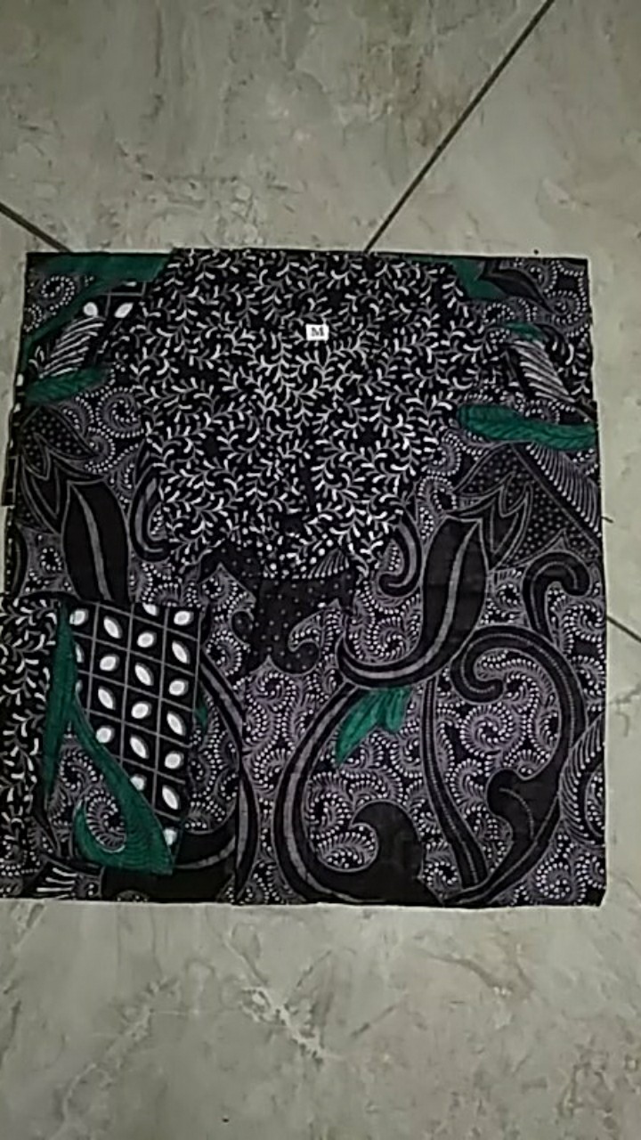 [bisa Cod] Kemeja Batik Premium Baju Batik Pria Lengan Pendek Reguler Fit