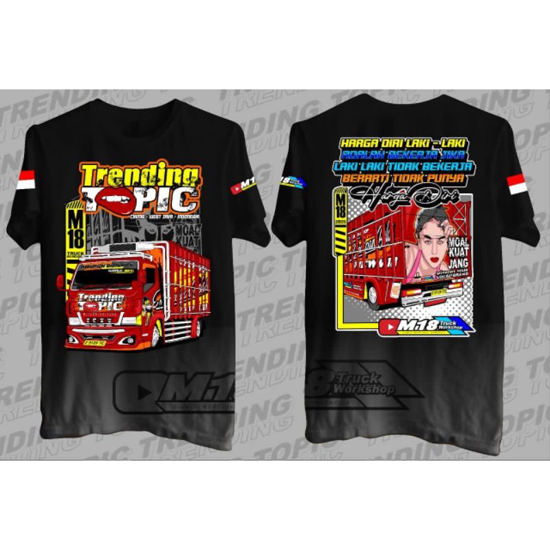 KAOS TRUCK TRENDING TOPIK || KAOS TRUCK TRENDING TOPIC || KAOS TRUK TRENDING TOPIK || KAOS || BAJU K