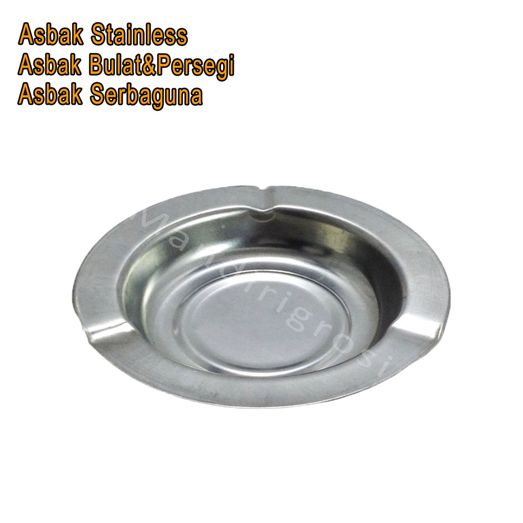 Asbak Stainless *Asbak * Asbak Rokok *Asbak Serbaguna