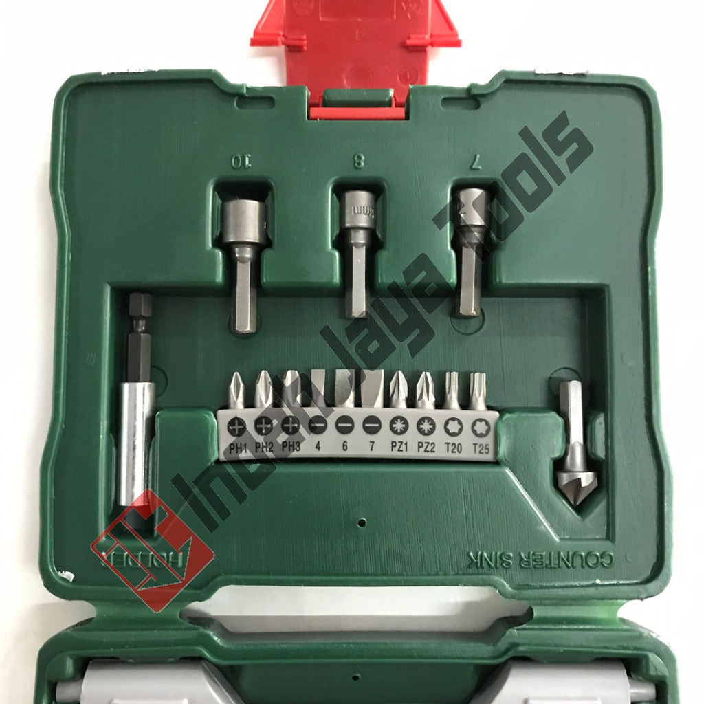 Bosch X-Line Set 33 pcs / Mata Bor dan Obeng Set Kombinasi