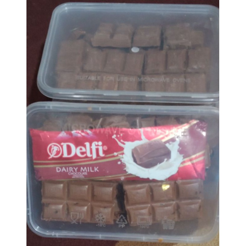 

patahan coklat delfi ORI 500gr