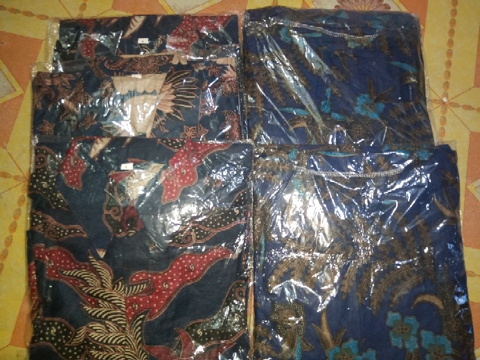 Gamis Batik (cod) Manggar Gamis Batik Pesta Model Terbaru