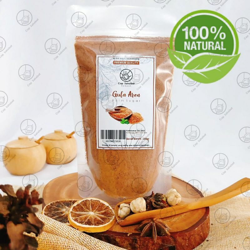 

Gula Aren Murni 250 / Palm Sugar / Rempah /BAHAN RESEP JSR 100% PREMIUM