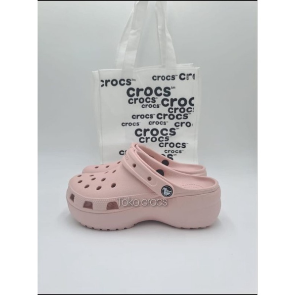 Crocs Platform clog / Crocs Classic Clog Platform / Sandal Wanita Crocs / Crocs Wanita