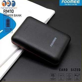 Powerbank FOOMEE RM10 10000 mAh Power Bank Fast Charging 2.1A 10000mAh
