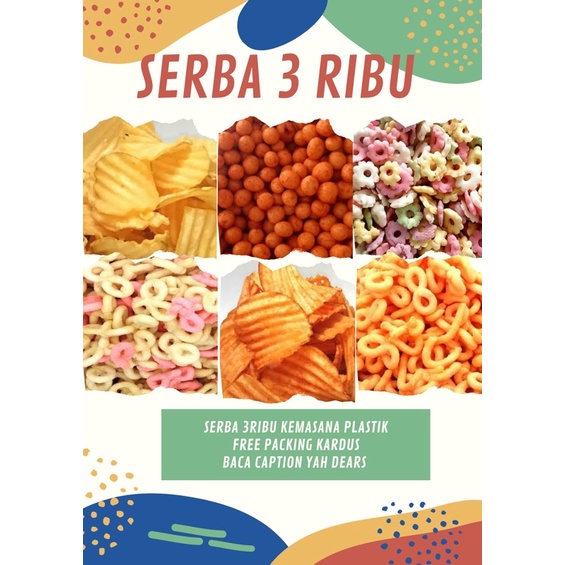 

CEMILAN SERBA 3 RIBU / CEMILAN KILOAN