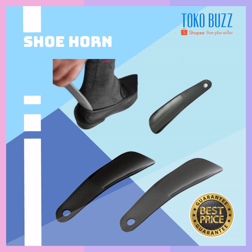 SENDOK SEPATU SHOE HORN Shoehorn Travel Perawatan Sepatu Wanita Pria Pantofel Kulit Sport Olahraga  Running Basket Tenis Badminton Shoe Horn Alat Bantu Pakai SepatuMurah MA-005