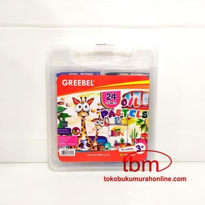 

*#*#*#*#] Oil Pastel atau Crayon Greebel isi 24Warna