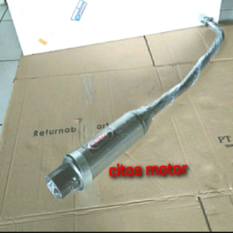 knalpot racing Shogun kebo Shogun lama suara ngebas