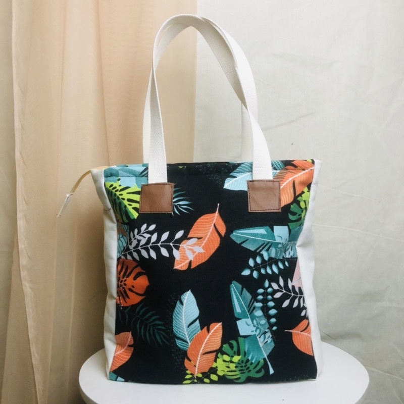 TOTE BAG KANVAS WANITA RESLETING/TAS TOTE KANVAS / TOTE KANVAS MOTIF BISA BUAT KULIAH/ TOTEBAG KANVAS KEKINIAN