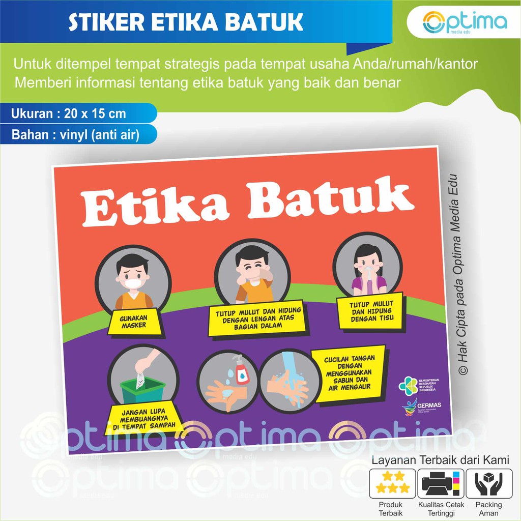 

STIKER KESEHATAN ETIKA BATUK