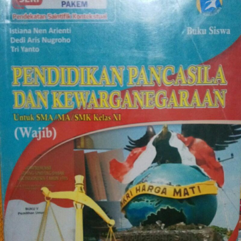 

pendidikan Pancasila dan kewarganegaraan.untuk.sma/smk.kelas.XI.WAJIB