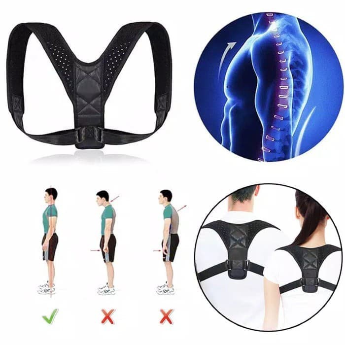 POSTURE BACK SUPPORT SABUK KOREKTOR PENYANGGA PUNGGUNG BUNGKUK ORI