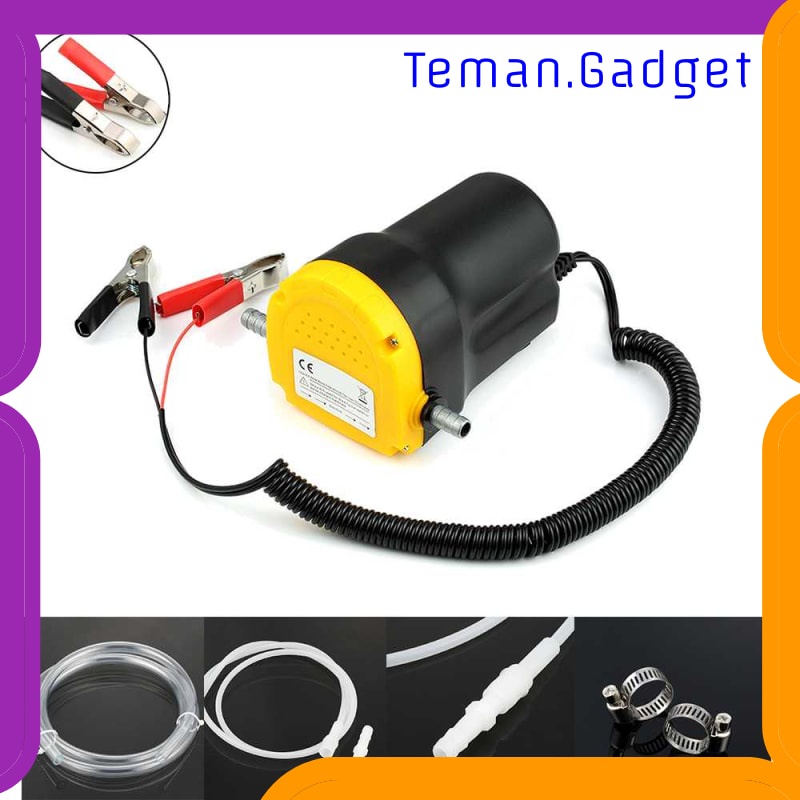 TG-DG373 S AMP POMPA ELEKTRIK TRANSFER OLI MOBIL FLUID PUMP 12V - A3