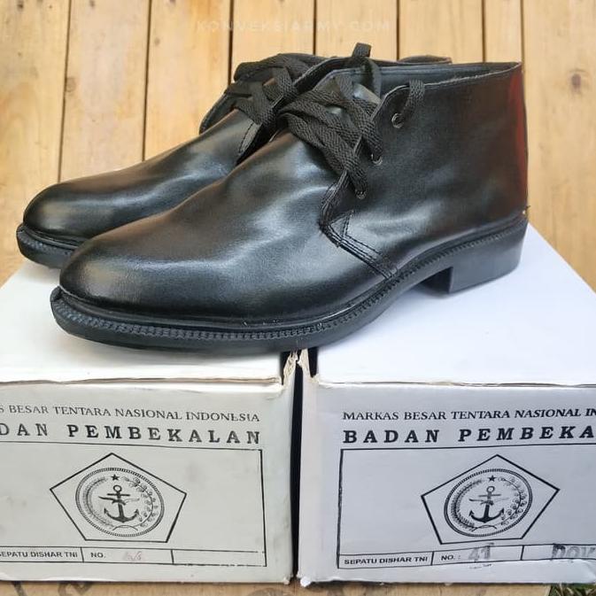 cfa68 Sepatu PDH TNI Jatah Badan Perbekalan 