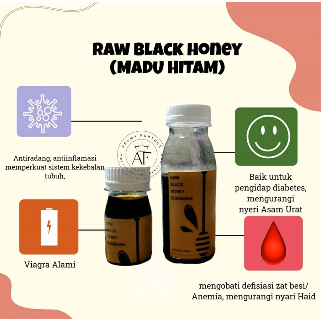 

Madu hitam pahit Sumbawa