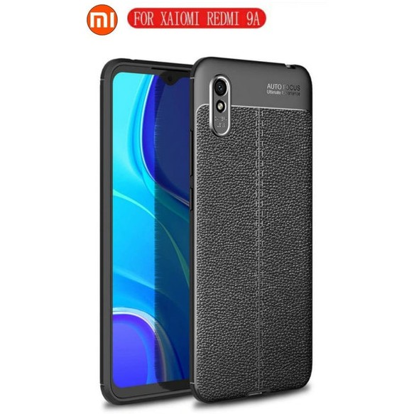 Case Redmi 9A AutoFocus Carbon Silikon