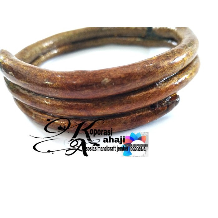 Gelang Tali Arus Emas Model Lingkar