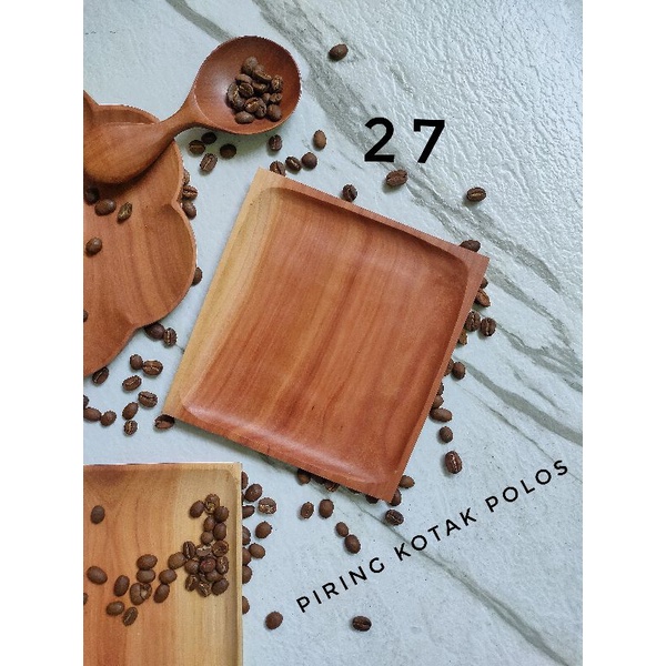 piring kayu sawo piring kayu piring kayu ceper piring kayu kotak piring kayu saji